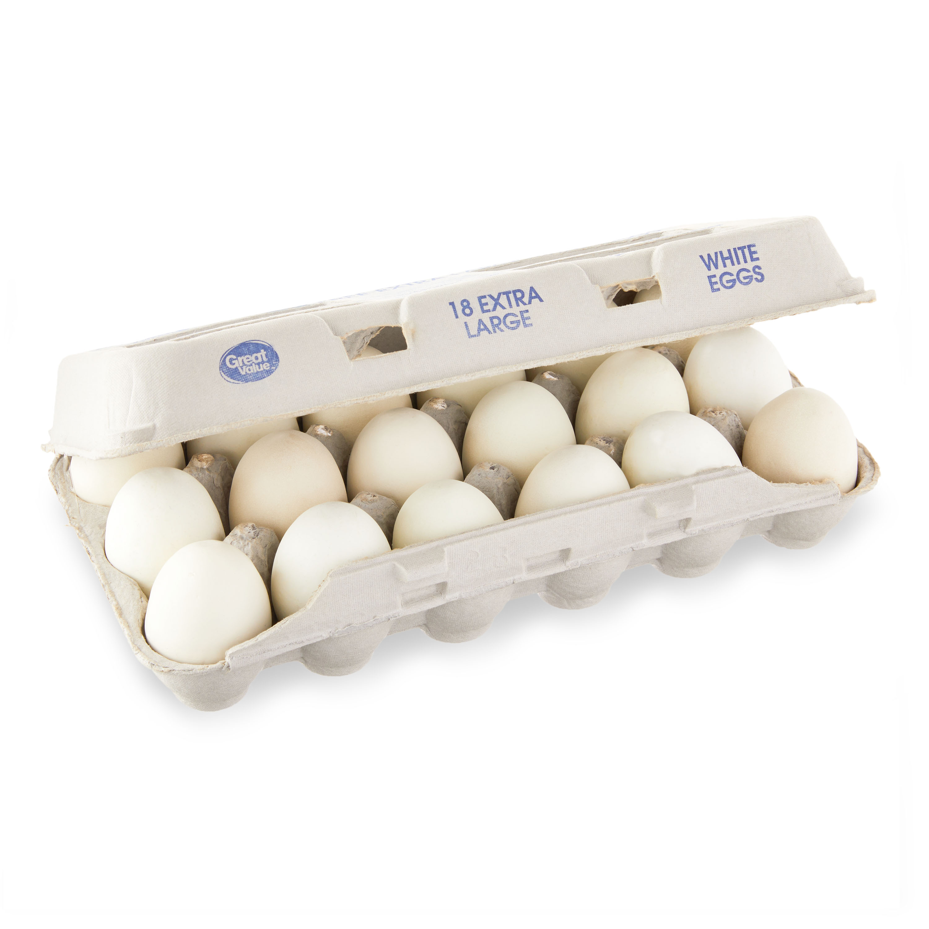 Great Value Cage-Free Grade AA Extra Large White Eggs, 18 Count thumbnail 3