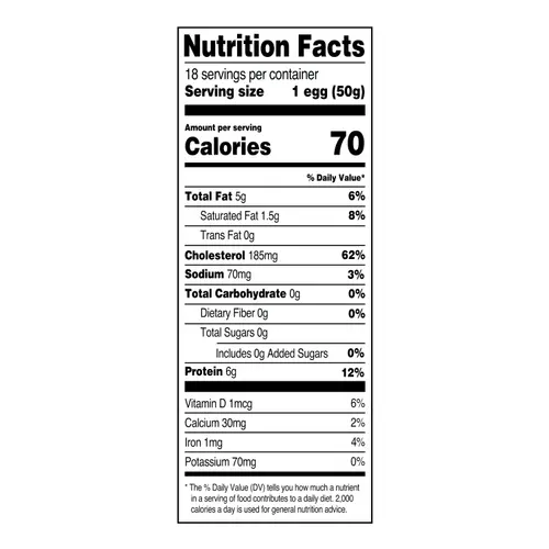 Great Value Cage-Free Grade AA Large White Eggs, 36 Count thumbnail 3