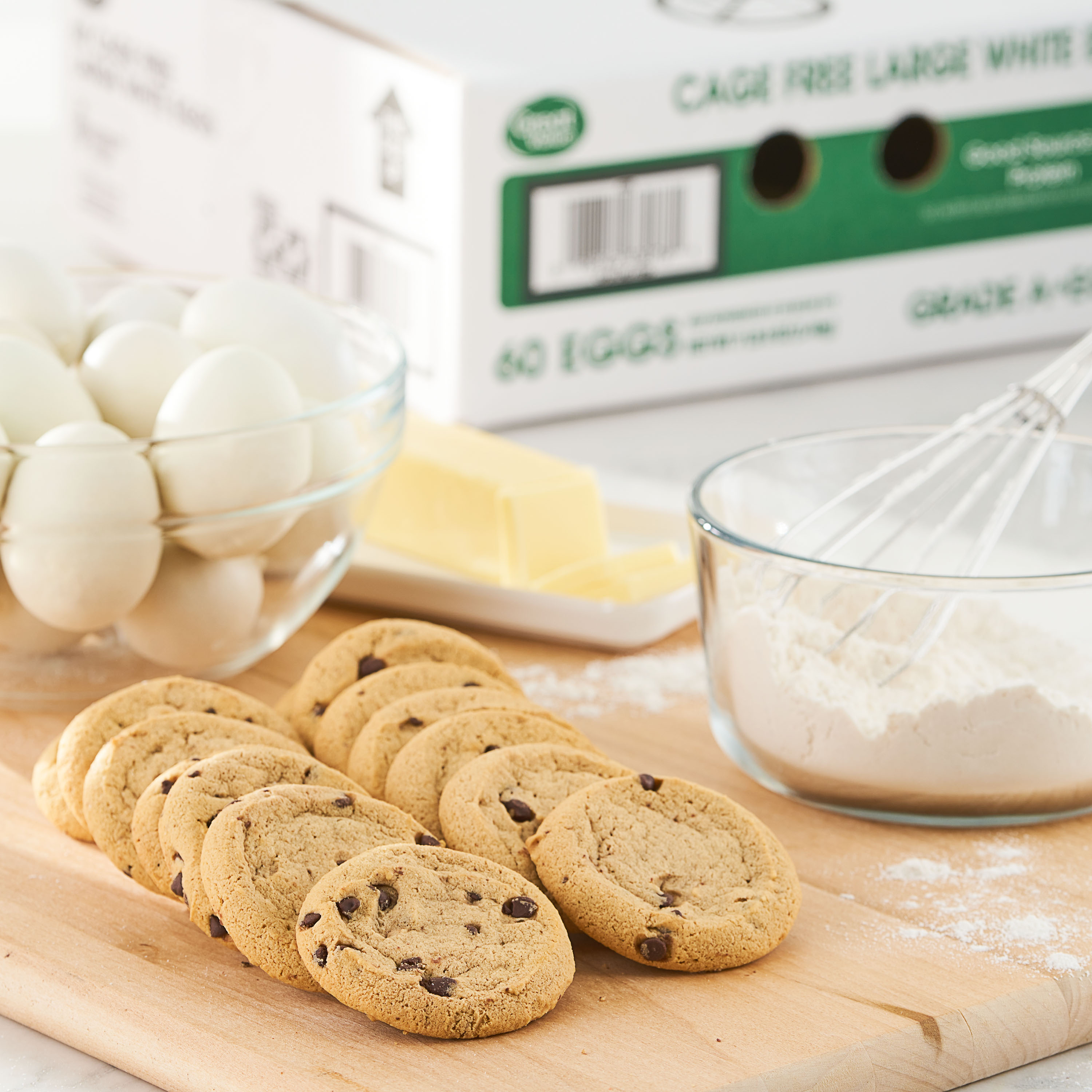 Great Value Cage Free Large White Eggs, 60 Count thumbnail 2