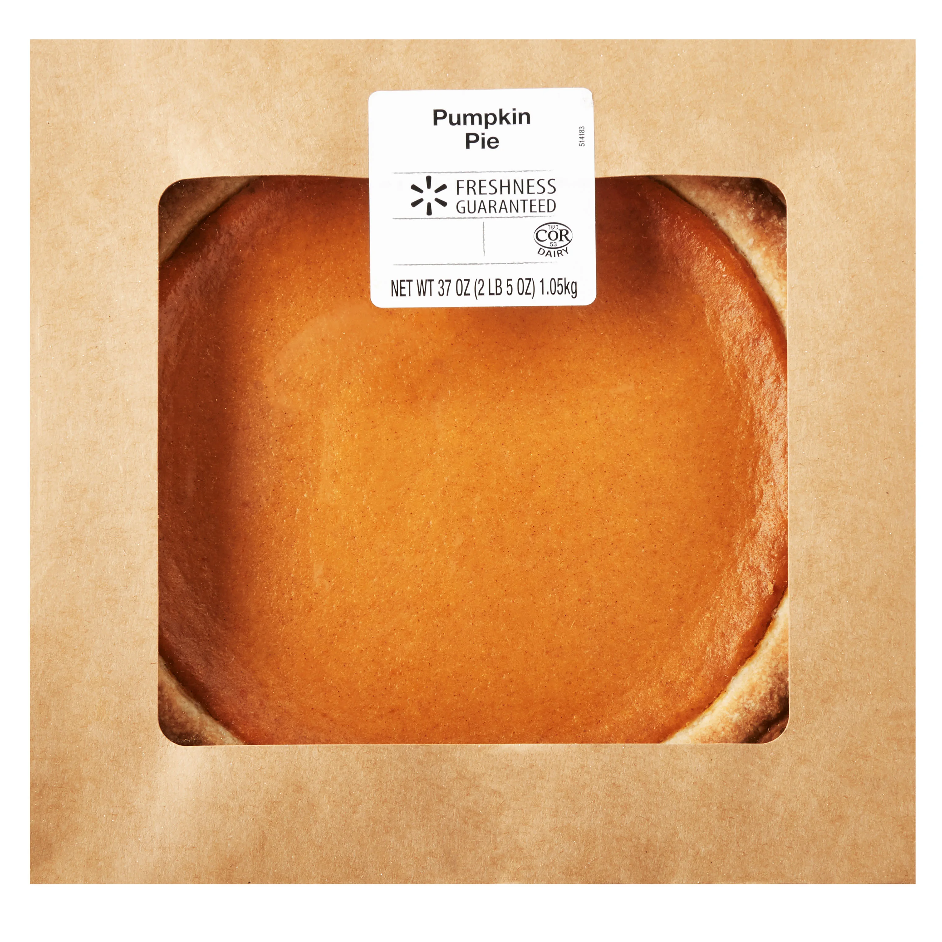 Freshness Guaranteed 10-Inch Pumpkin Pie 37 oz, Baked, Box
