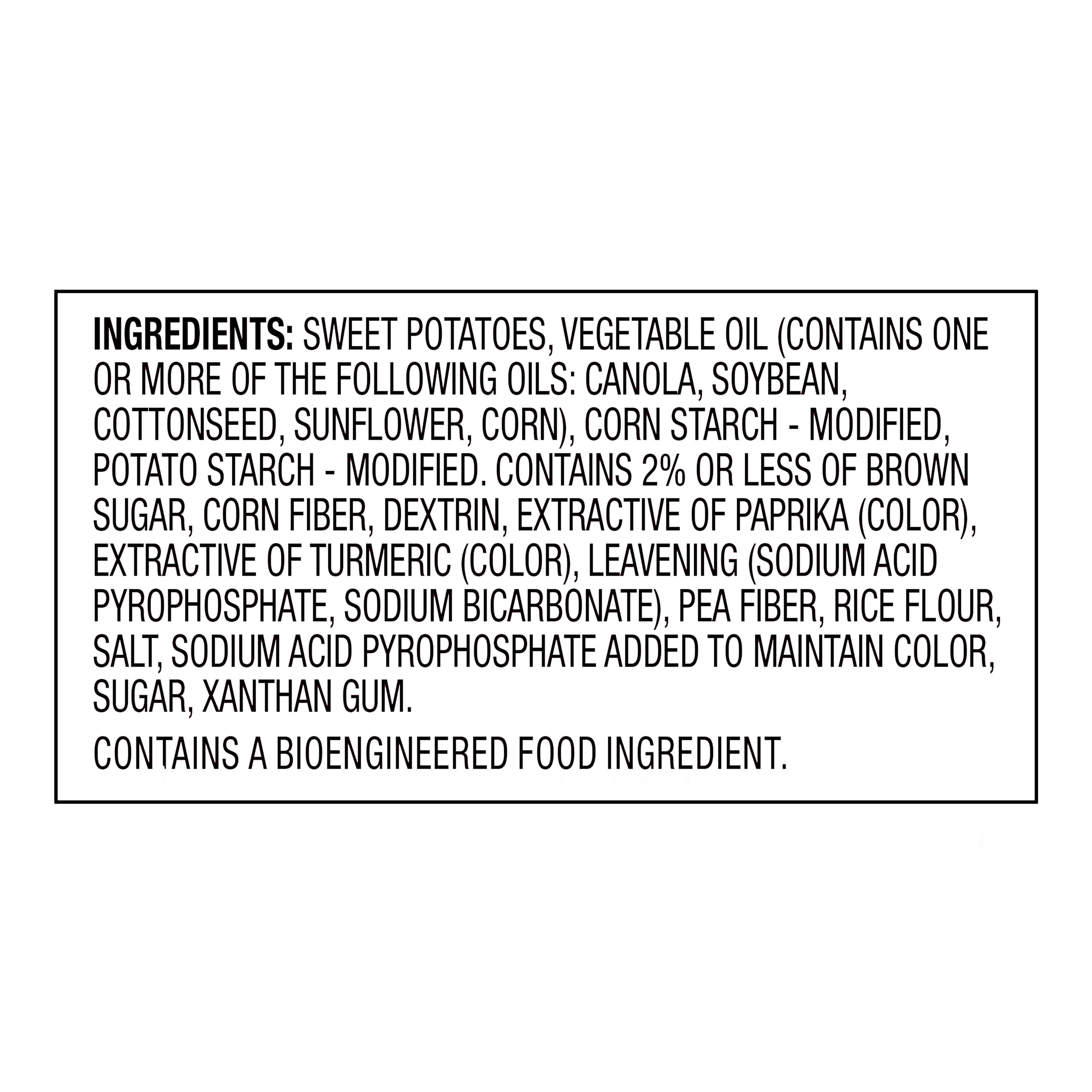 Great Value Sweet Potato Fries, 20 oz Bag (Frozen) thumbnail 4