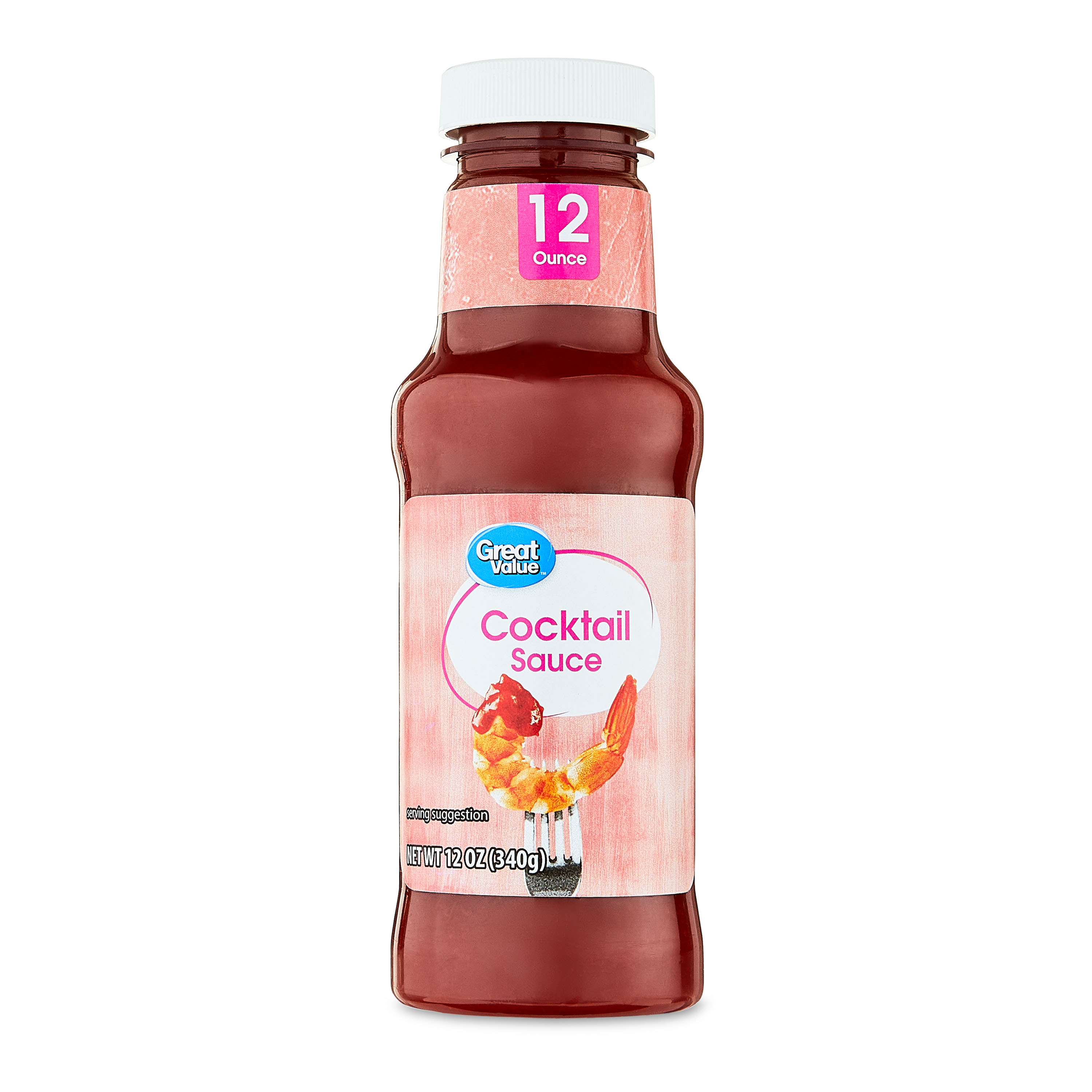 Great Value Cocktail Sauce, 12 oz Bottle