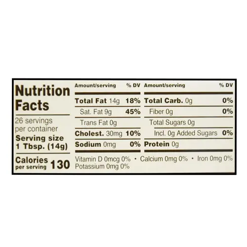 Great Value Grass-fed Ghee Flavored Clarified Butter, 13 oz. thumbnail 4