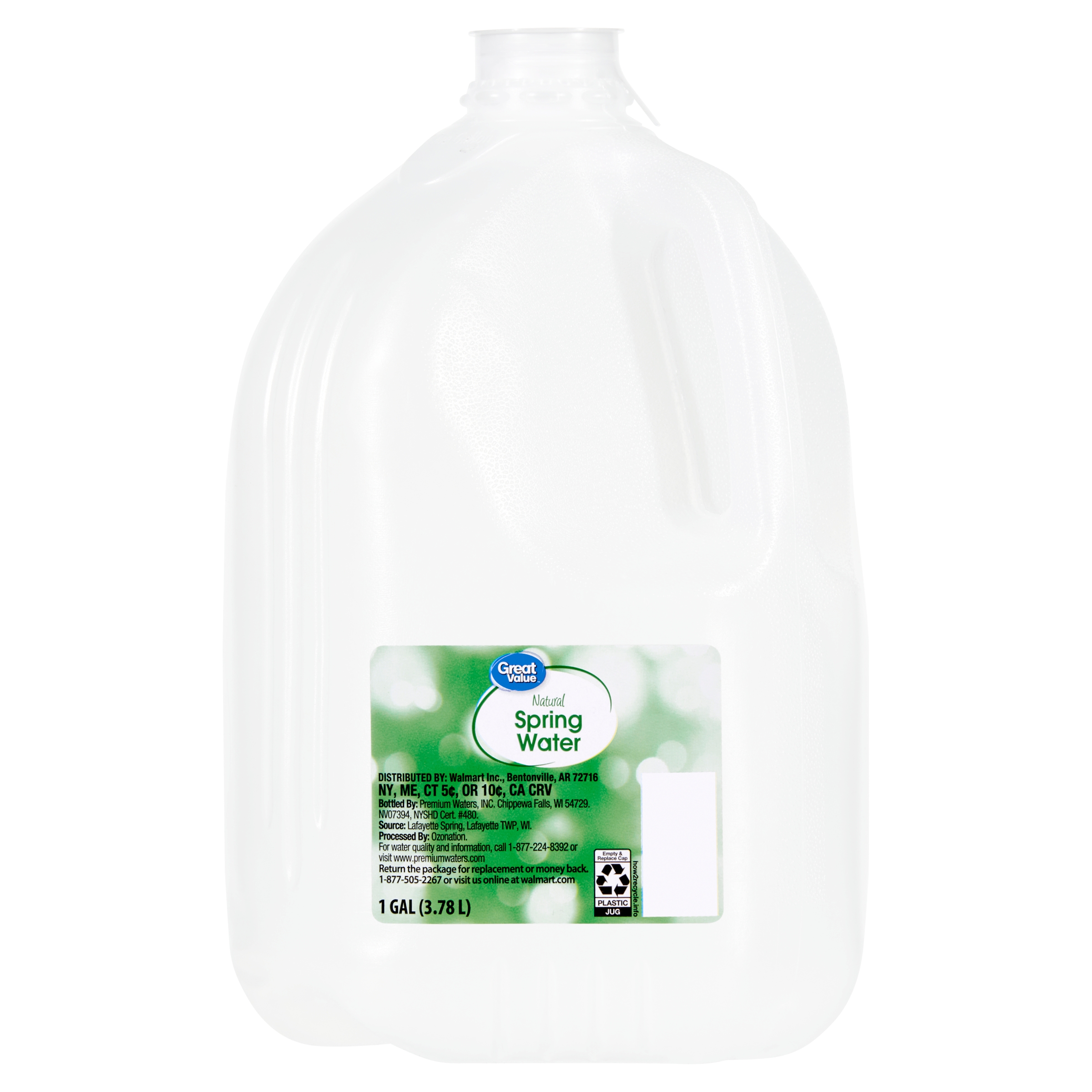 Great Value Spring Water, 1 Gallon