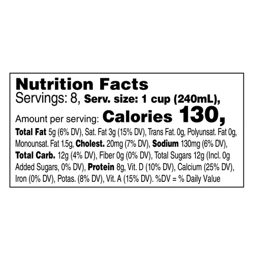 Great Value Milk, 2% Reduced Fat, Half Gallon, 64 fl oz Jug thumbnail 4