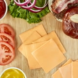 Great Value Singles American Pasteurized Prepared Cheese Product, 16 oz, 24 Count thumbnail 2