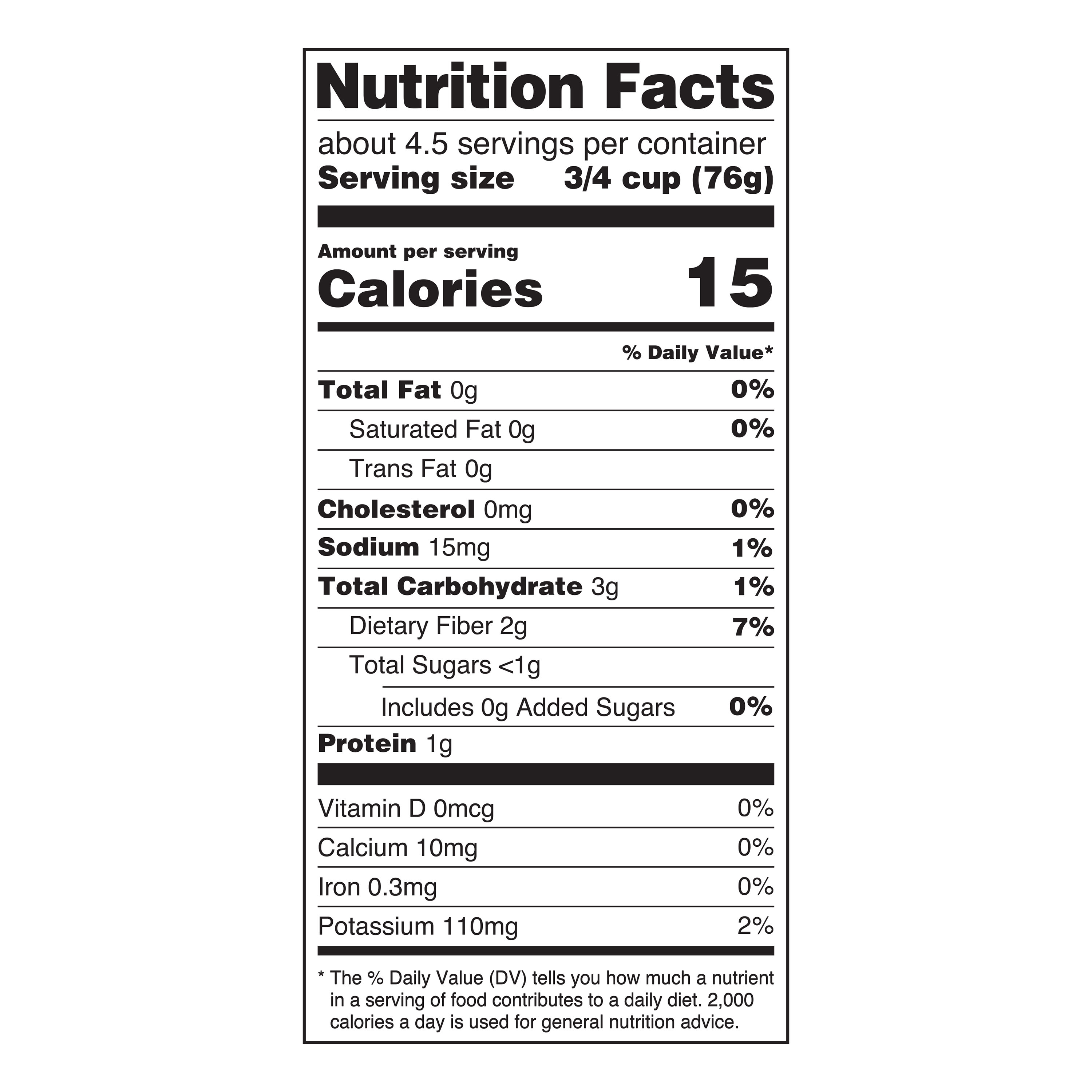 Great Value Frozen Riced Cauliflower, 12 oz (Frozen) thumbnail 3