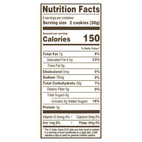 Great Value Lemon Dipped Shortbread Cookies, 8.5 oz thumbnail 3