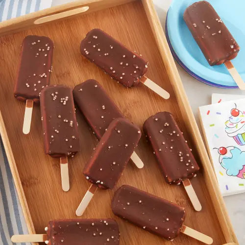 Great Value Vanilla Crunch Ice Cream Bars, 30 fl oz, 12 Pack thumbnail 2