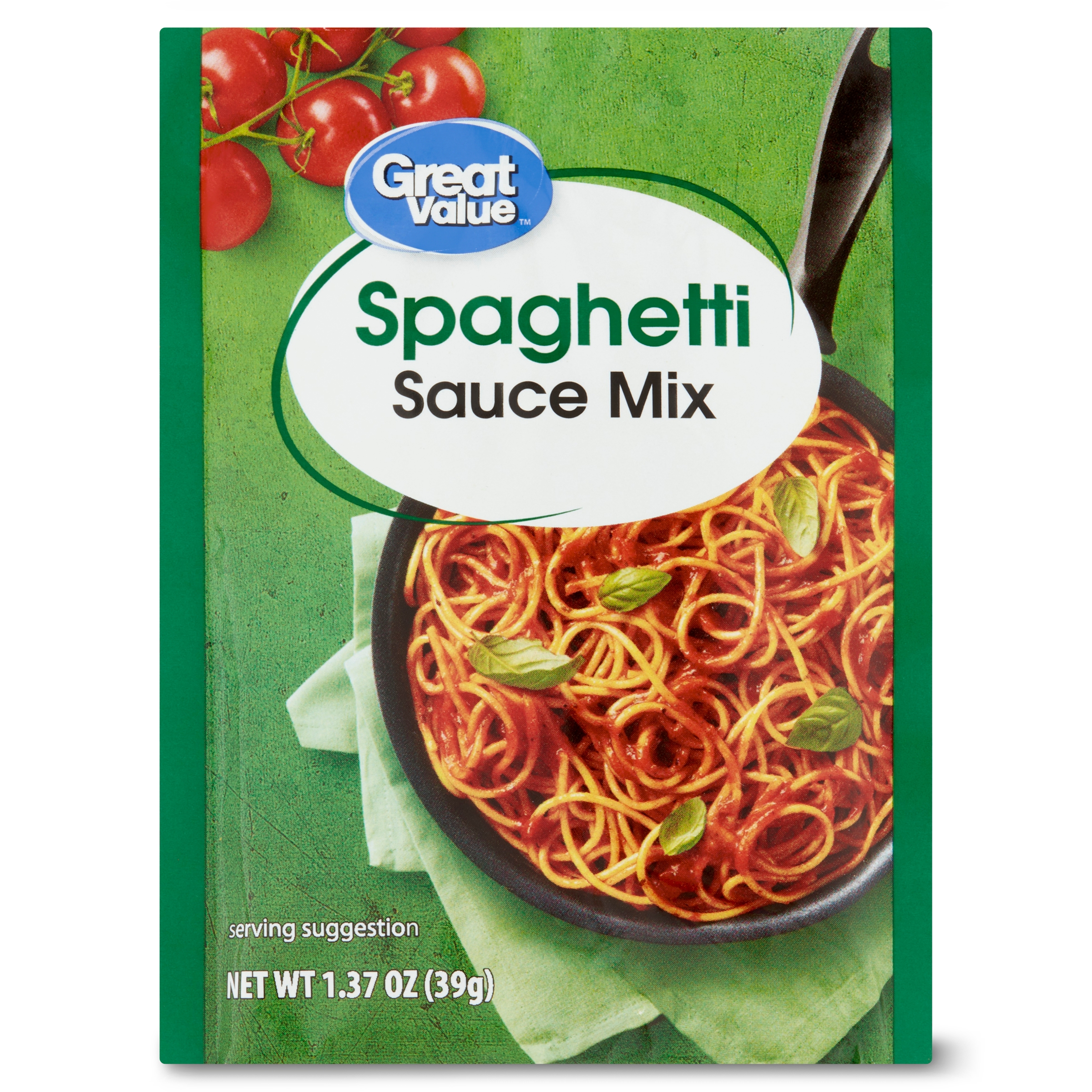 Great Value Spaghetti Sauce Mix, 1.37 oz