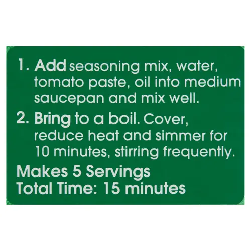 Great Value Spaghetti Sauce Mix, 1.37 oz thumbnail 4