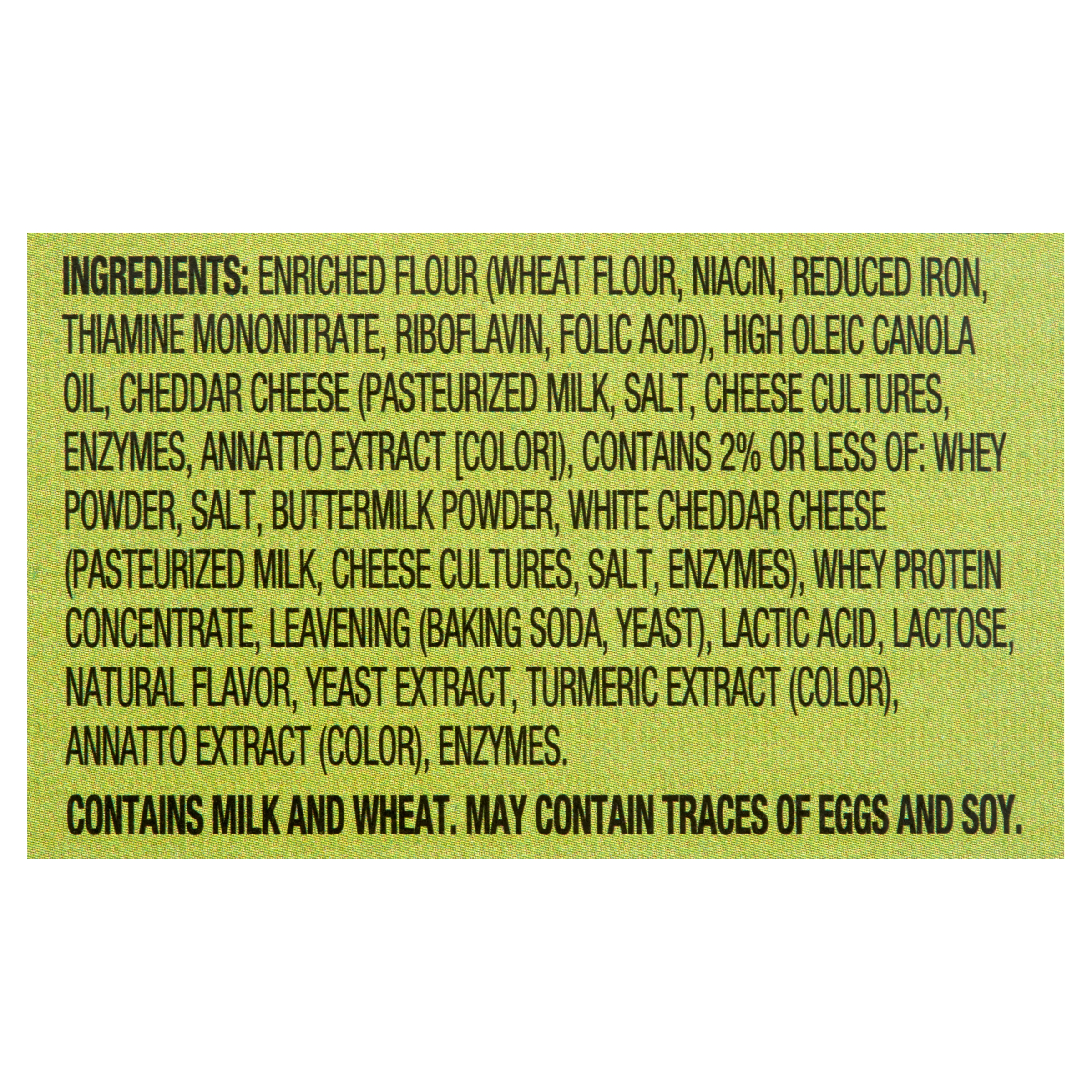 GREAT VALUE 12.4 OZ WHITE CHEDDAR CHEESE CRACKERS thumbnail 4