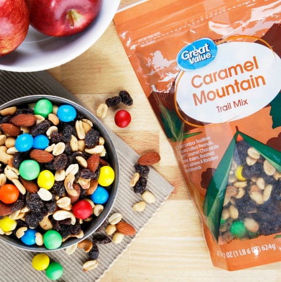 Great Value Caramel Mountain Trail Mix, 22 oz thumbnail 2