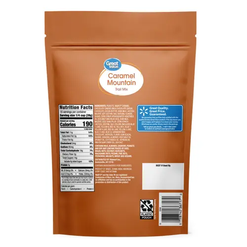 Great Value Caramel Mountain Trail Mix, 22 oz thumbnail 3