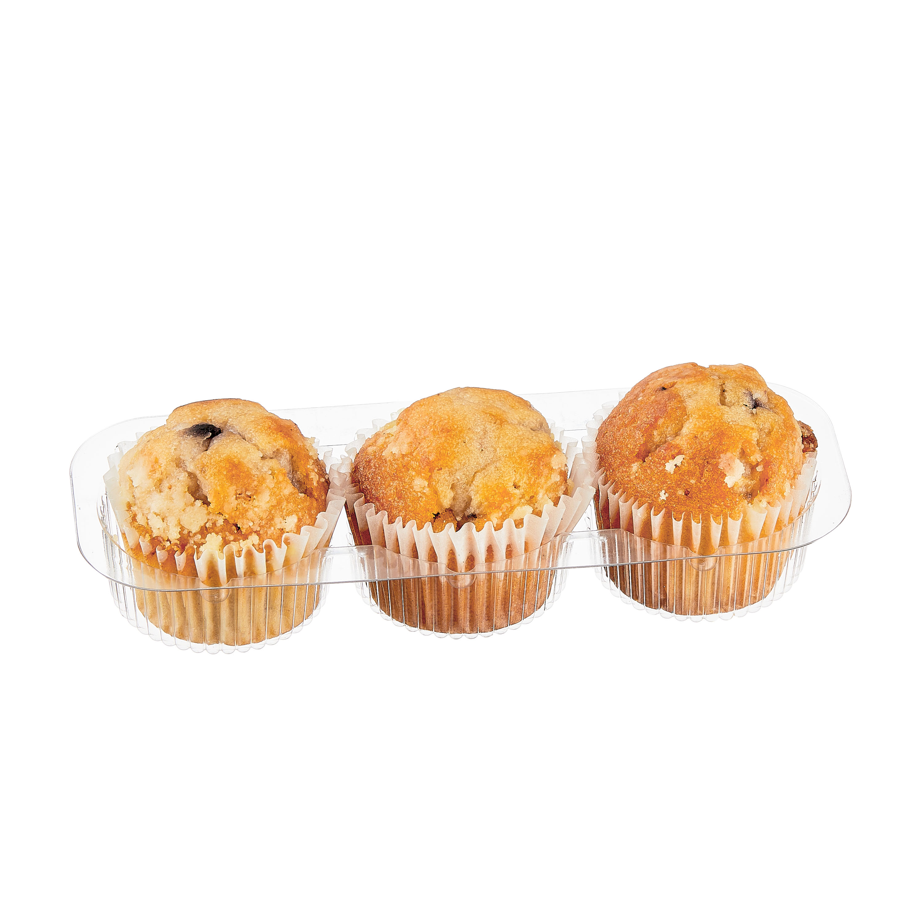 Freshness Guaranteed Mini Blueberry Muffins, 2.6 oz Pouch, 3 Count (Shelf Stable)