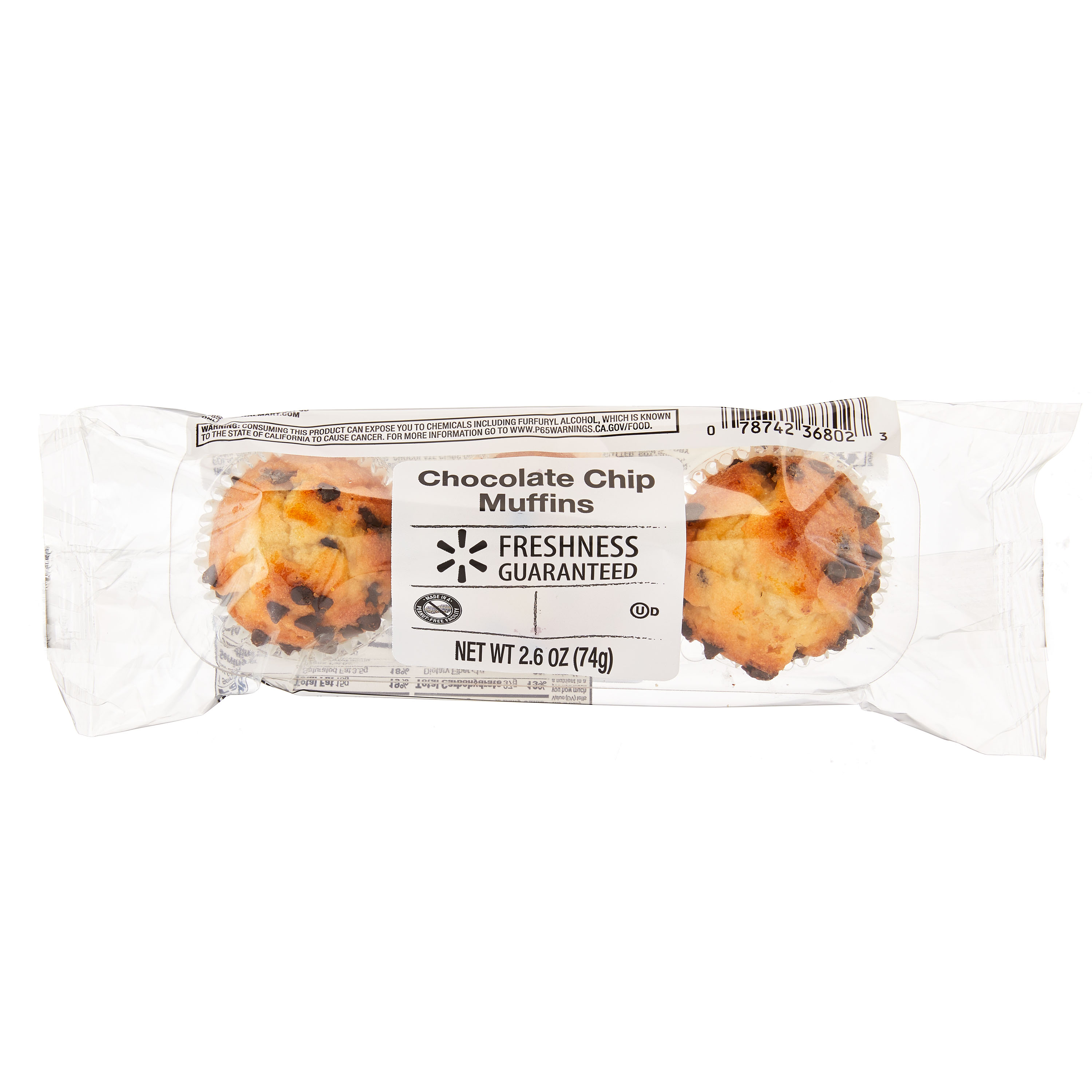 Freshness Guaranteed Mini Chocolate Chip Muffins, 2.6 oz, 3 Count thumbnail 4