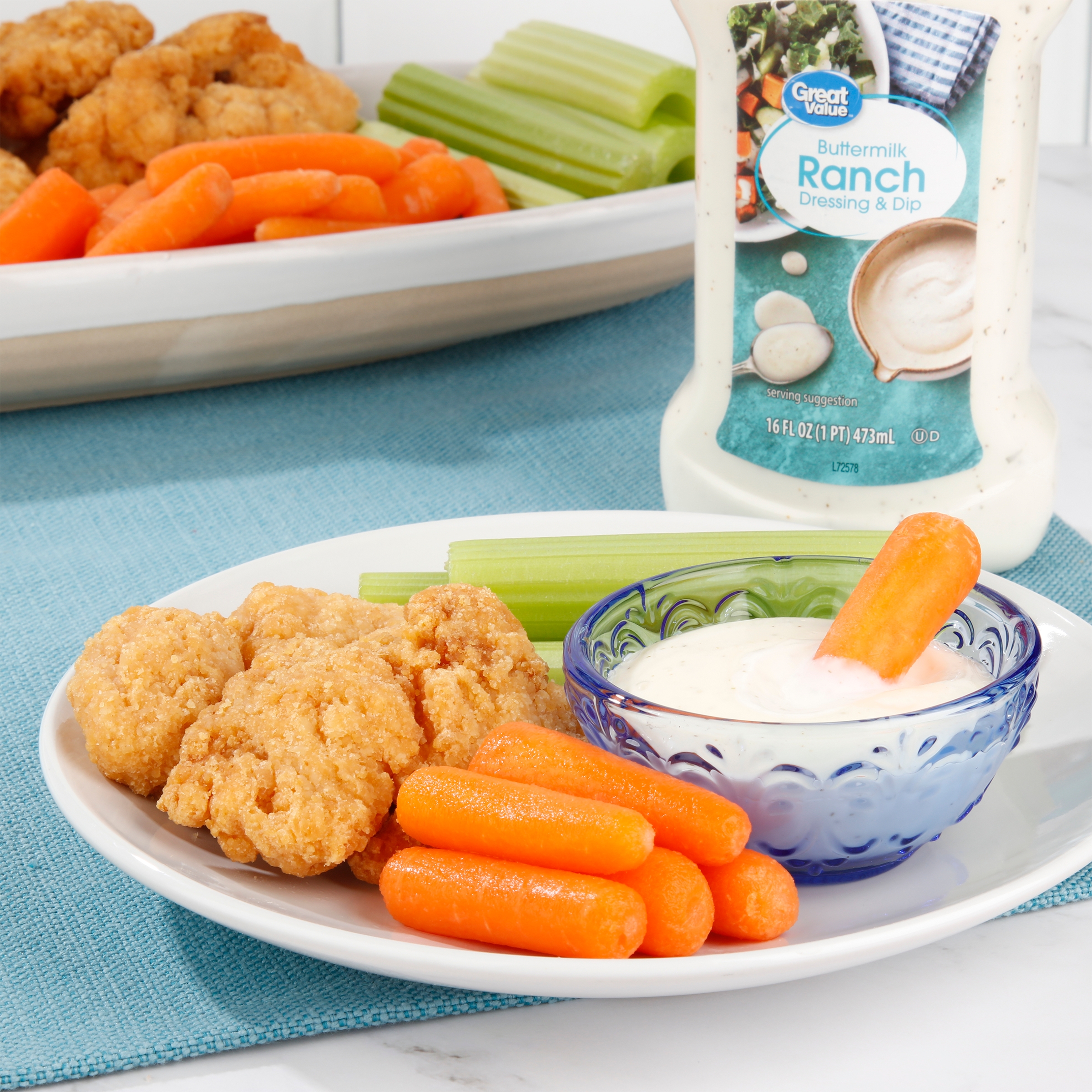 Great Value Buttermilk Ranch Dressing & Dip, 16 oz thumbnail 3