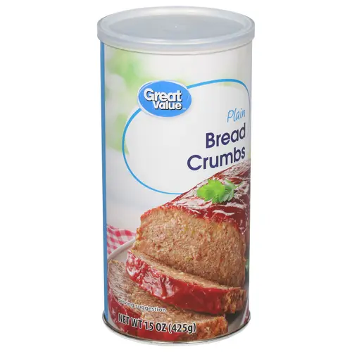 Great Value Plain Bread Crumbs, 15 oz thumbnail 2