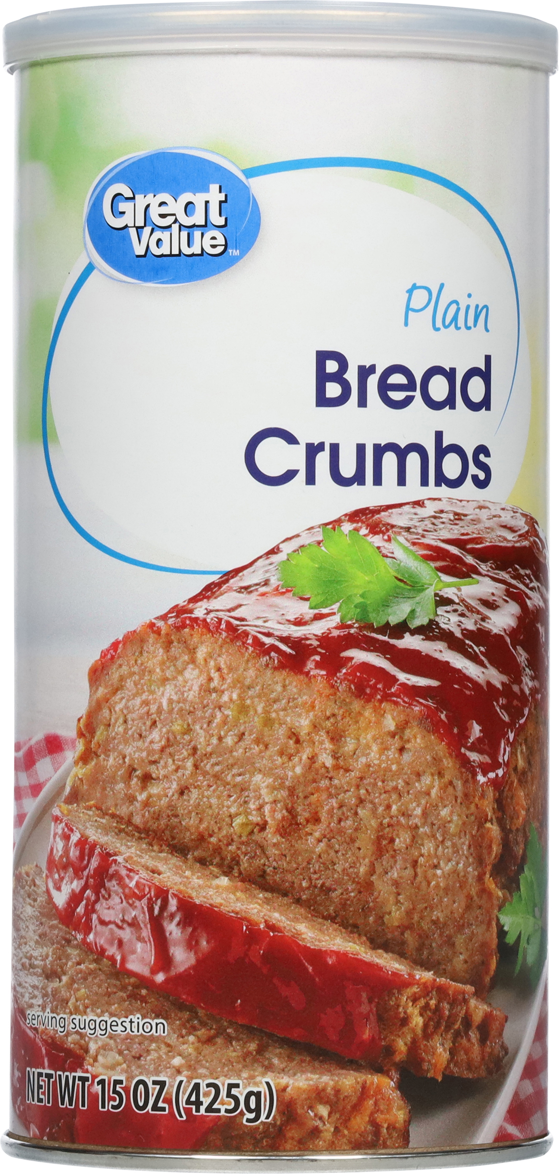 Great Value Plain Bread Crumbs, 15 oz thumbnail 3