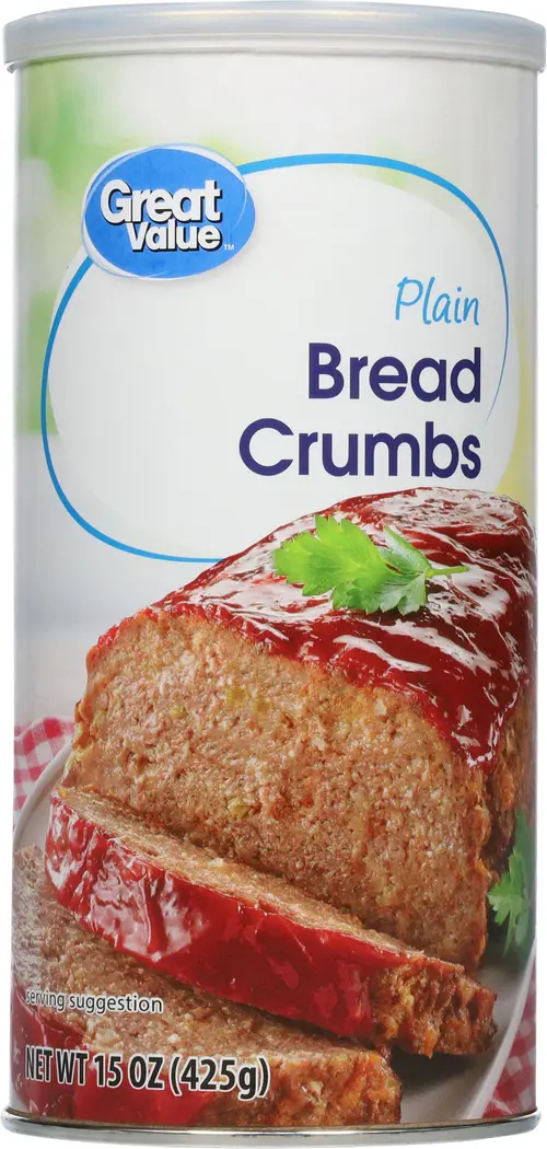 Great Value Plain Bread Crumbs, 15 oz thumbnail 3