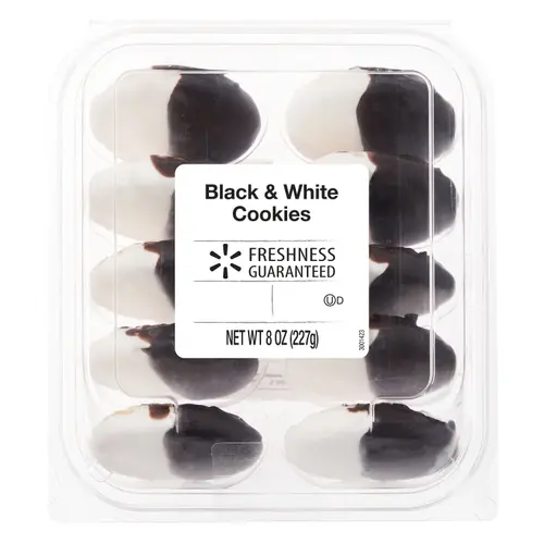 Freshness Guaranteed Black and White Cookies, 8 oz, 10 Count, Shelf Stable thumbnail 4