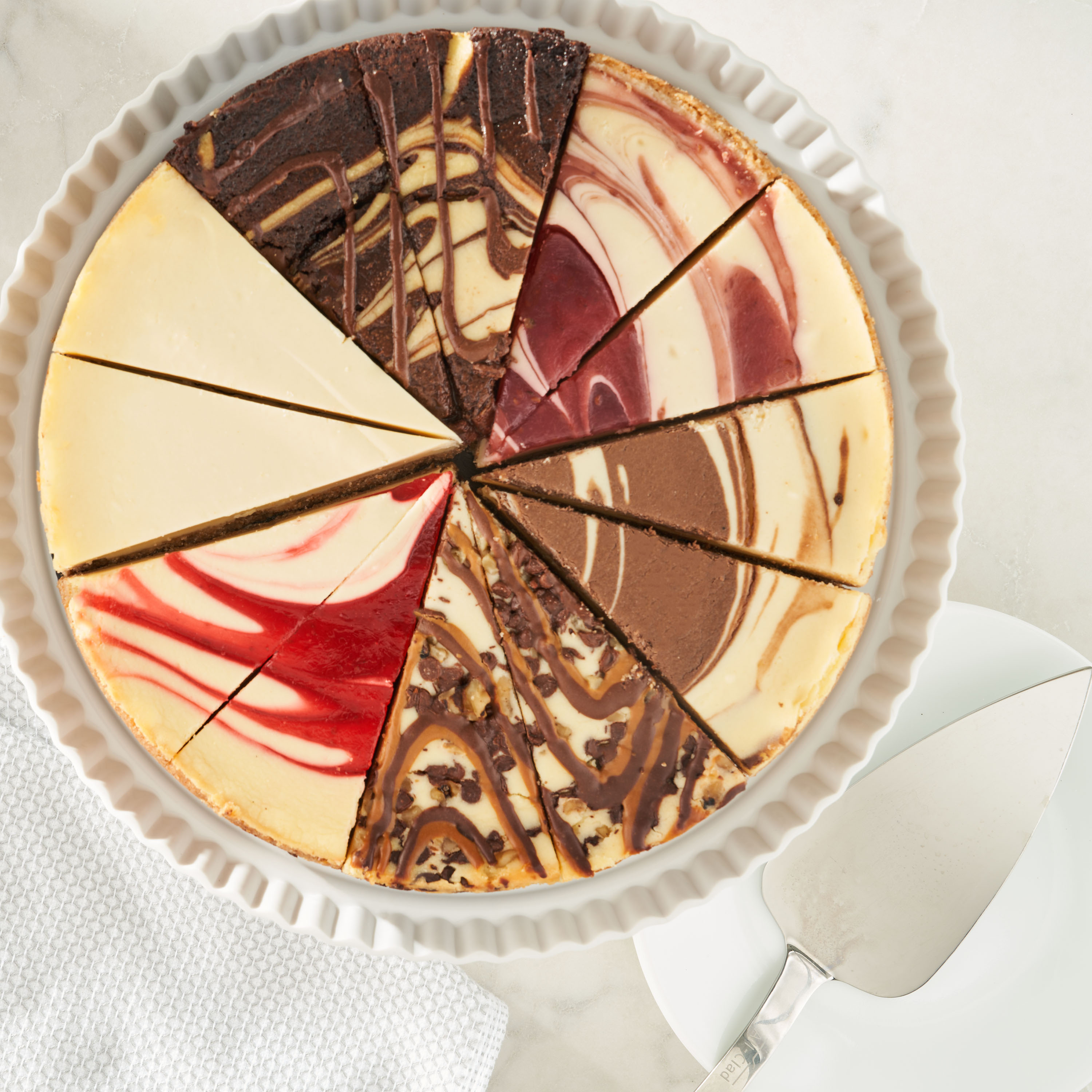 Freshness Guaranteed Variety Cheesecake, 40 oz., 12 Slices, Refrigerated thumbnail 2