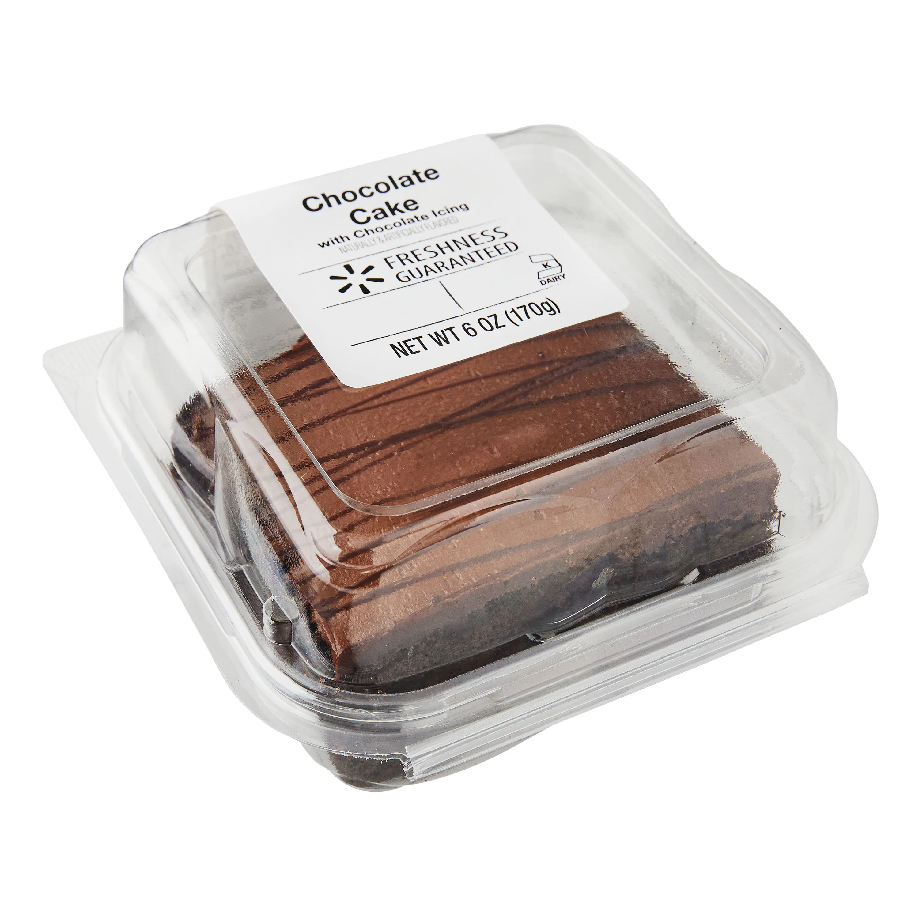 Freshness Guaranteed Chocolate Cake Square with Chocolate Icing, 6oz