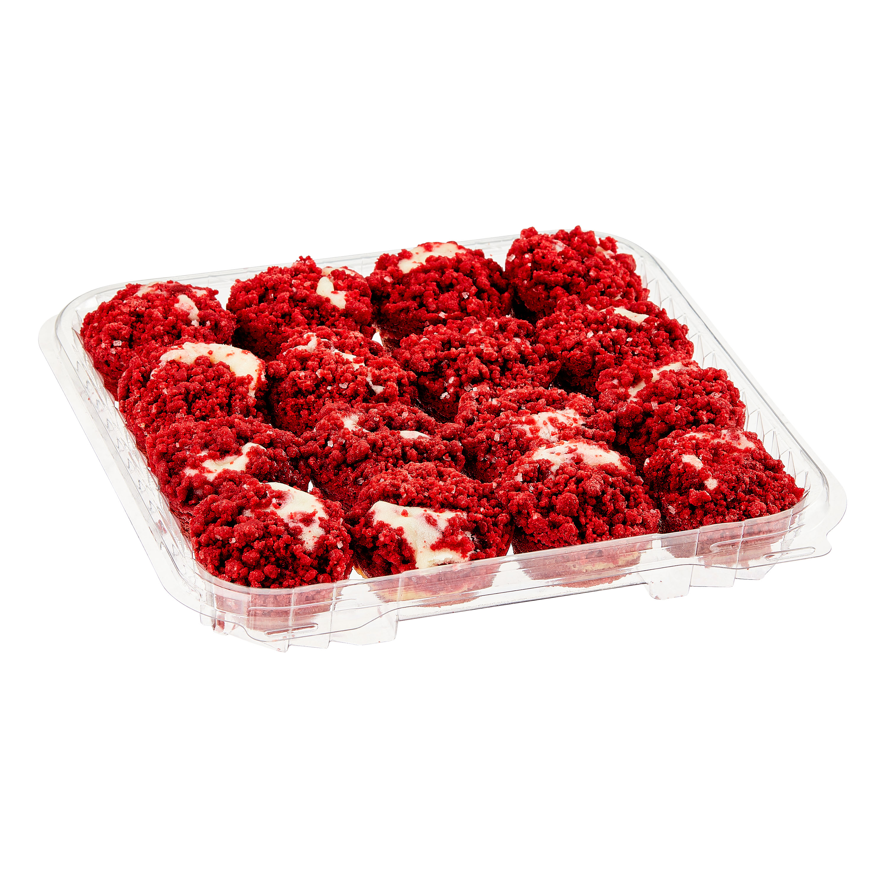 Freshness Guaranteed Red Velvet Mini Cake Bites, 15.8 oz, 16 Count, Clamshell thumbnail 4