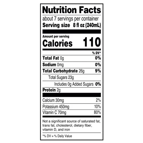 Great Value 100% Pasteurized Orange Juice with No Pulp, Featuring Stitch, 52 fl oz thumbnail 4