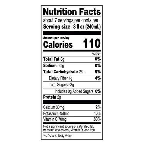 Great Value 100% Pasteurized Orange Juice with Pulp, Featuring Stitch, 52 fl oz thumbnail 4