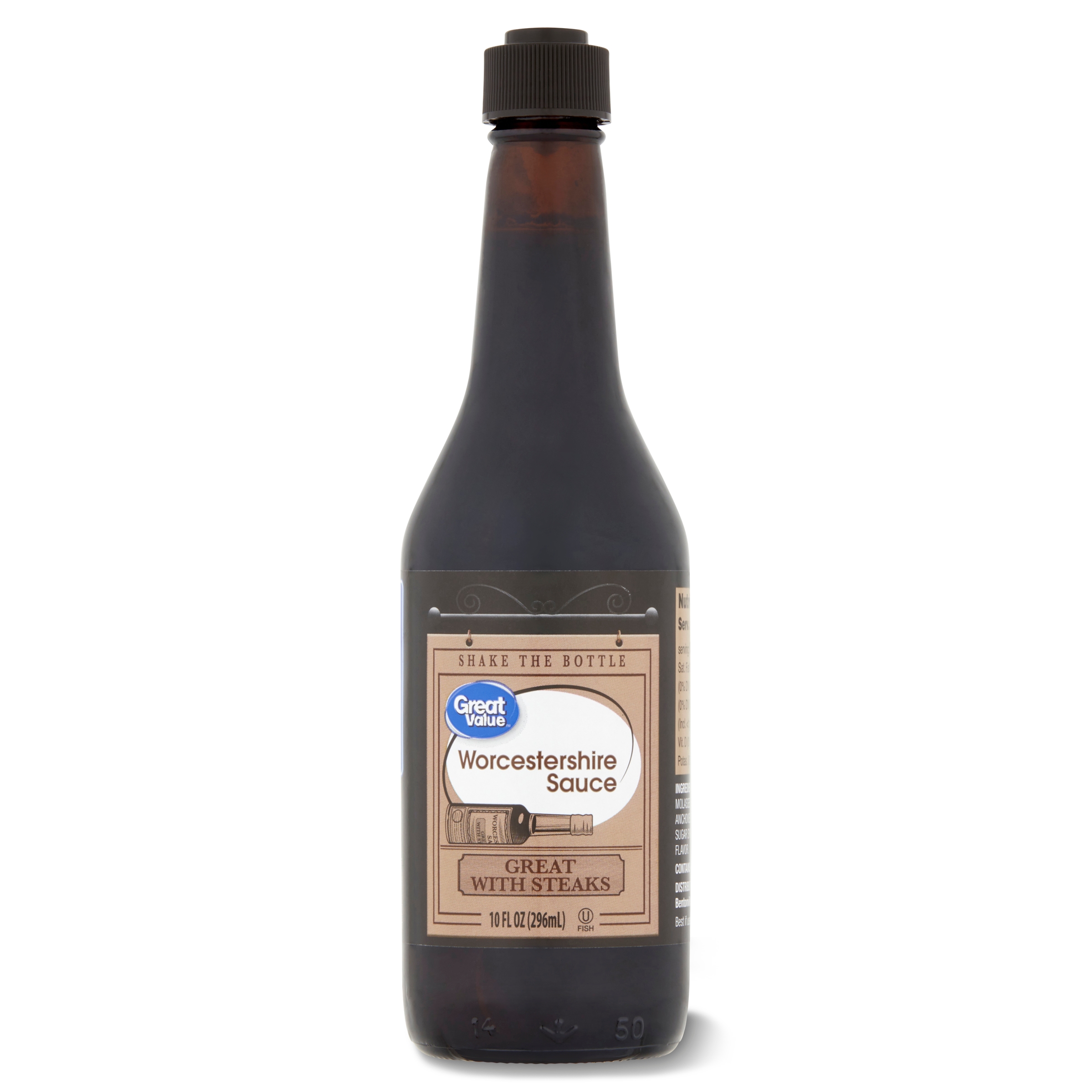 Great Value Worcestershire Sauce, 10 fl oz (Regular)