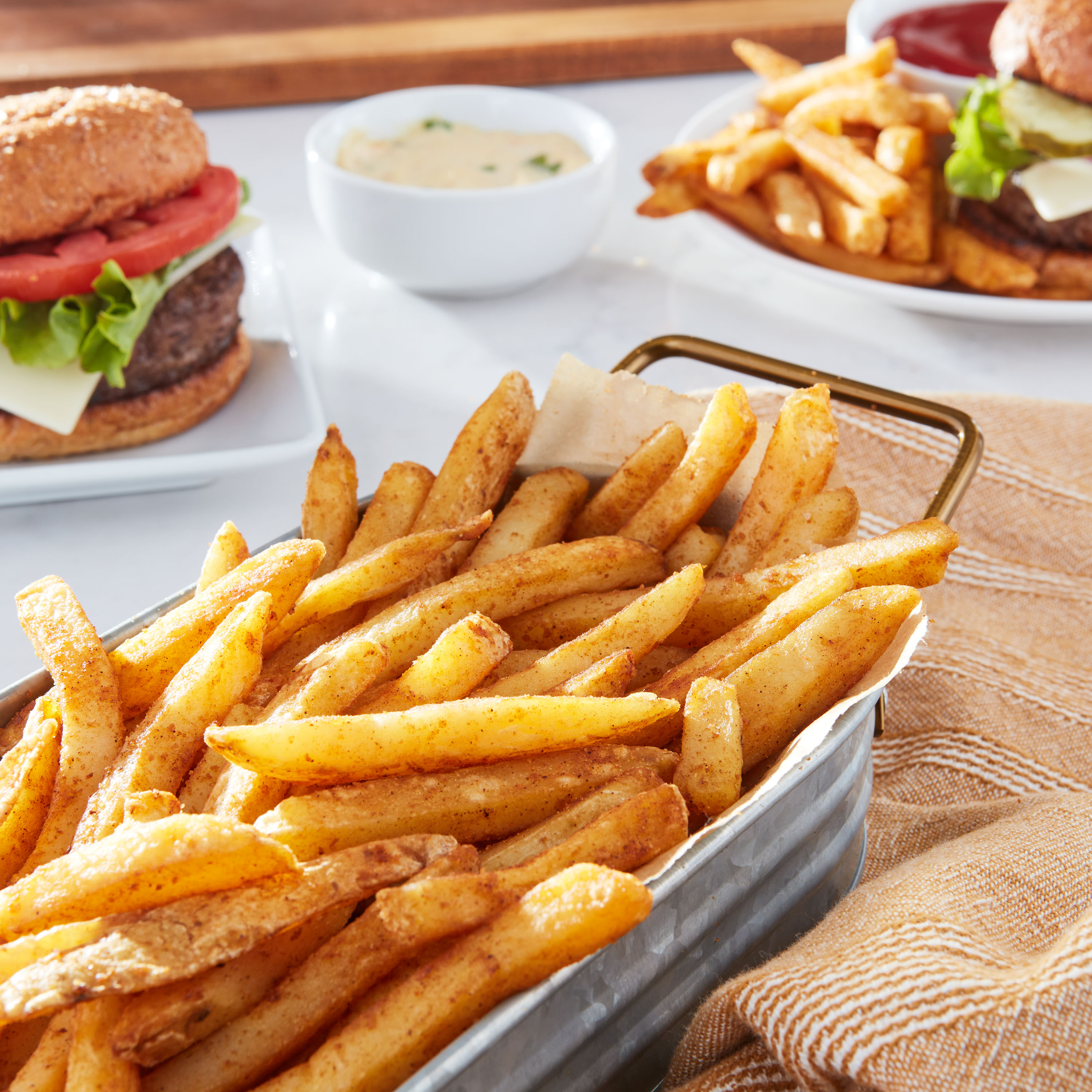 Great Value Seasoned French Fried Potatoes, 32 oz Bag (Frozen) thumbnail 2