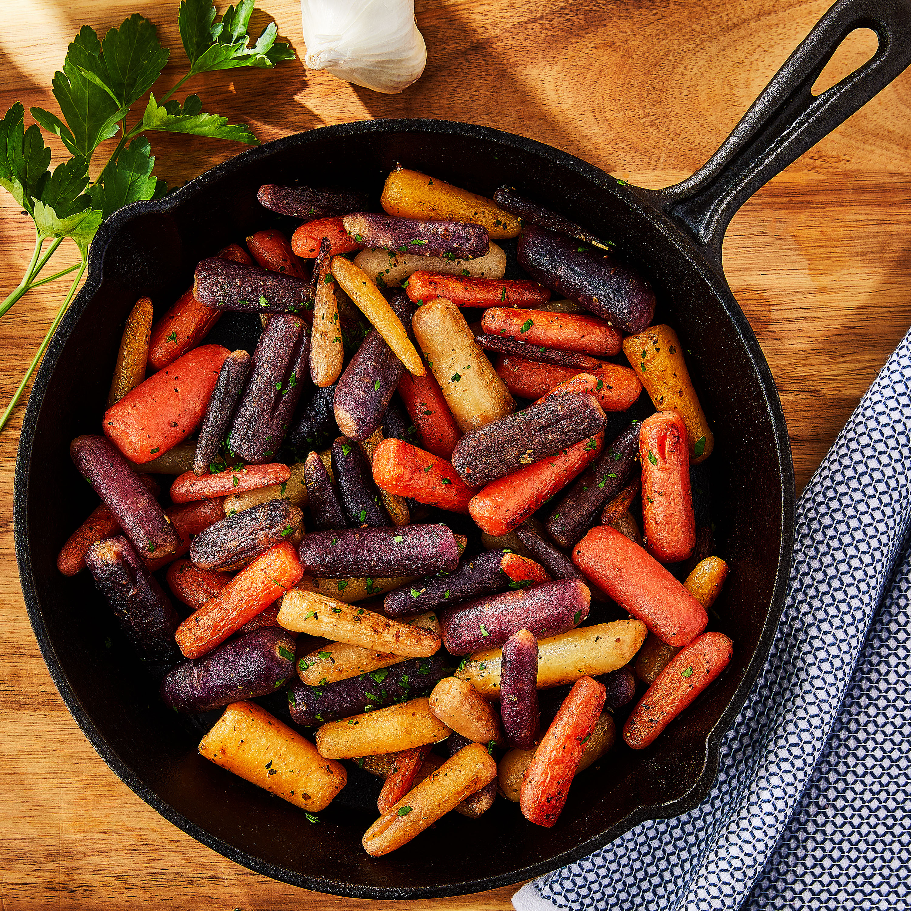 Organic Fresh Rainbow Baby Carrots, 12 oz Bag thumbnail 3