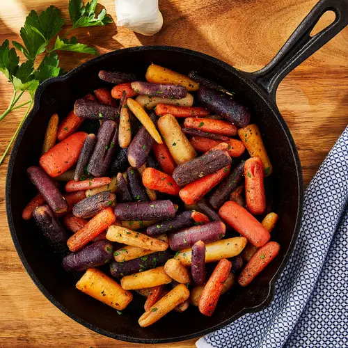 Organic Fresh Rainbow Baby Carrots, 12 oz Bag thumbnail 3