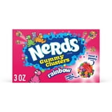 NERDS Gummy Clusters, Candy, Rainbow, Crunchy and Gummy, 3 oz thumbnail 2
