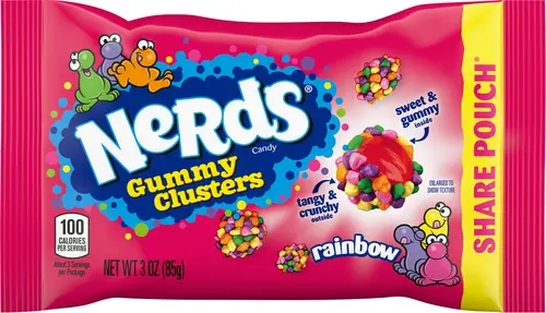 Nerds Gummy Clusters Rainbow 3 Oz