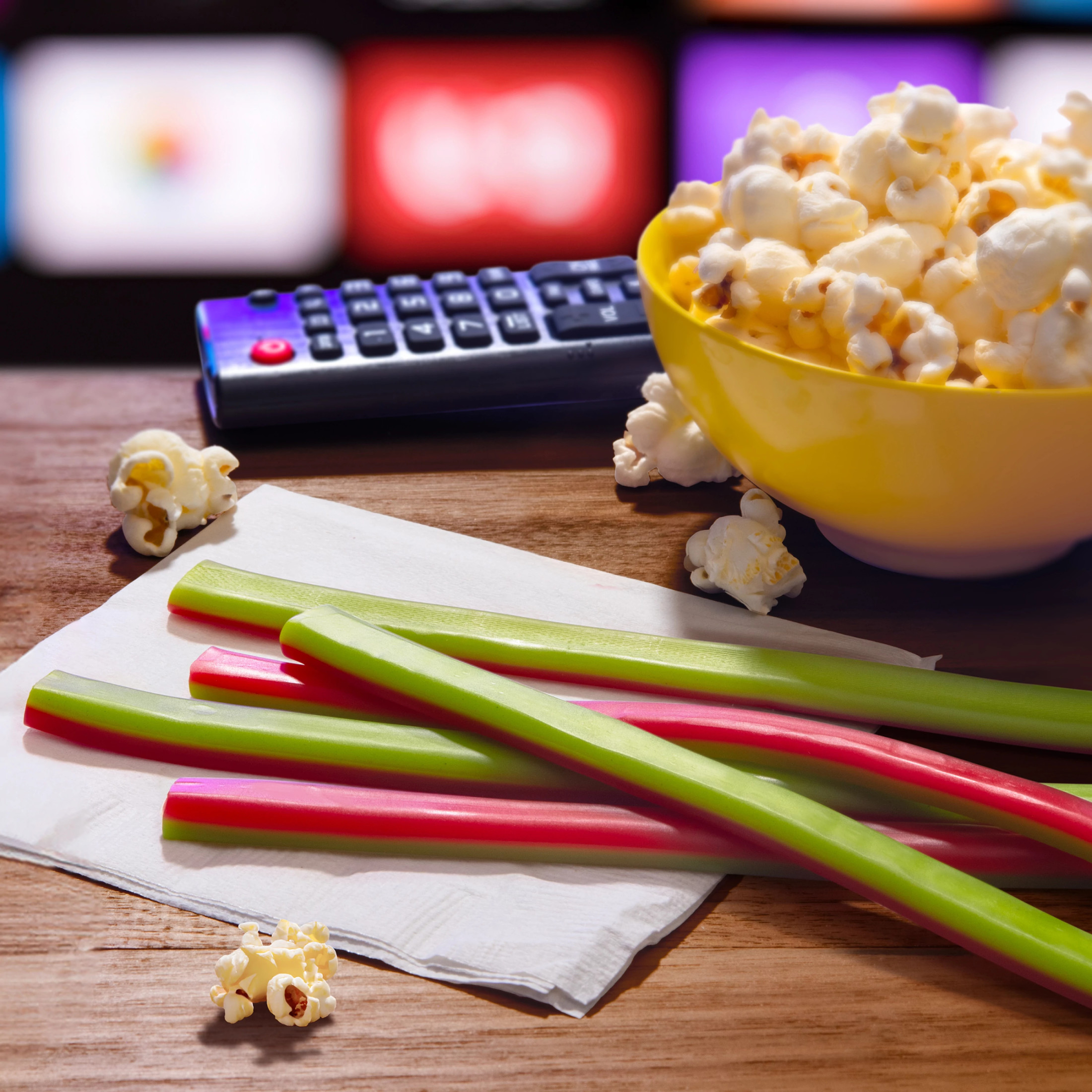 SweeTARTS Ropes, Candy, Watermelon Berry Collision, Soft and Chewy, 9 oz thumbnail 4