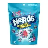 NERDS Gummy Clusters, Candy, Very Berry, Crunchy and Gummy, 8 oz thumbnail 2