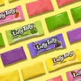 Laffy Taffy Assorted, Mini Bars, Stand Up Bag, Chewy Candy in a Variety of Fruity Flavors, 10 oz thumbnail 2