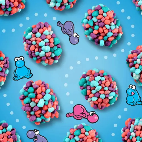 NERDS Gummy Clusters Very Berry, Crunchy and Gummy Candy, 18.5 oz, Recloseable Family Size Bag thumbnail 4