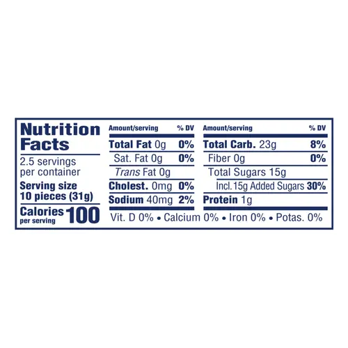 SweeTARTS Holiday Fruity Splitz Gummies Share Pack, Soft and Tangy Fruit Flavored Candy, 3oz thumbnail 4