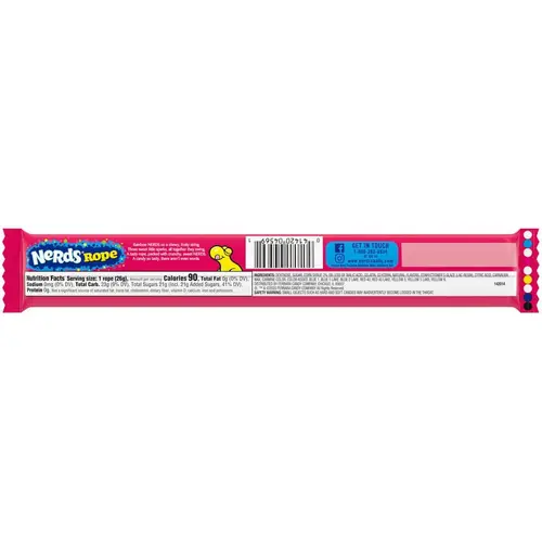 Wonka Nerds Rainbow Candy Rope 0.92 Oz. thumbnail 3