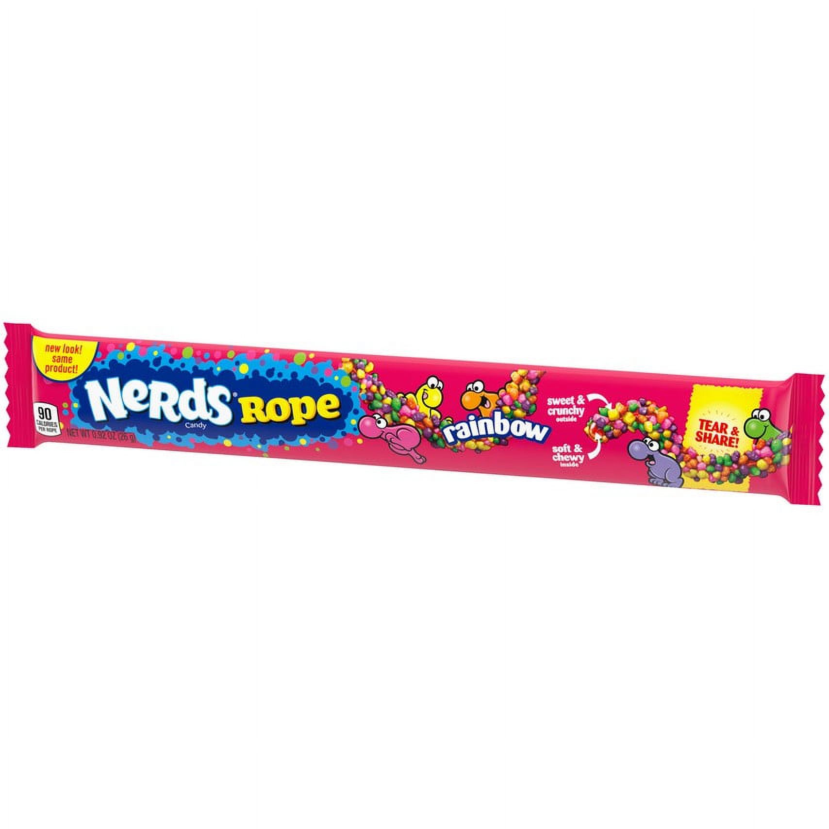 Wonka Nerds Rainbow Candy Rope 0.92 Oz. thumbnail 4
