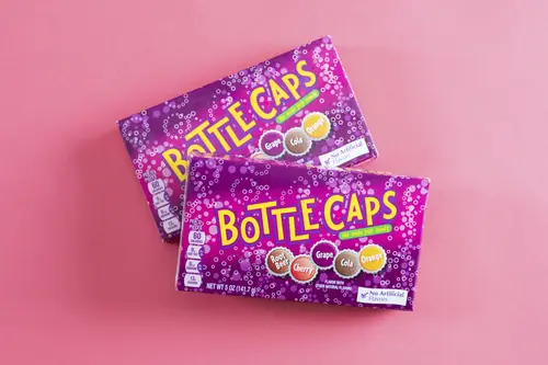 Bottle Caps, Soda Pop Flavored Candy, 5 oz Theater Box thumbnail 4