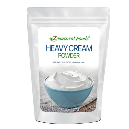 Z Natural Foods Heavy Cream Powder, Nutrient-Rich, Delicious Dry Cream with a Durable Shelf Life, Perfect for Coffee, Cake, Dess thumbnail 4