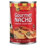 RicosÂ® Gourmet Nacho Cheddar Cheese Sauce, 15 oz, Shelf-Stable