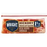 Wright Brand Hickory Smoked Thick Cut Sliced Bacon, 24 oz
