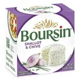 Boursin Shallot & Chive Spreadable Gourmet Cheese, 5.3 oz, Box, Puck, Refrigerated