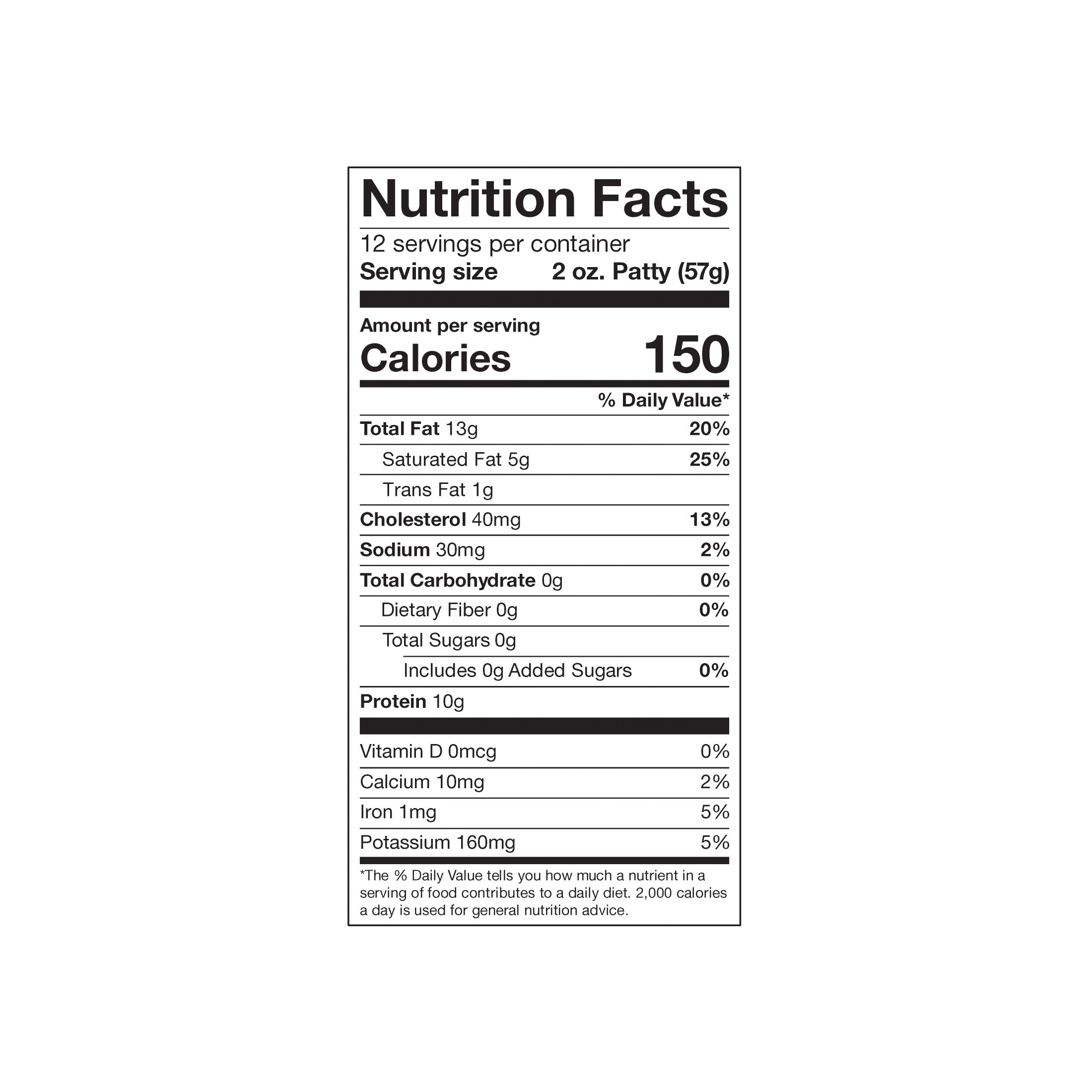 Holten's Chop House 100% Beef Smashed Sliders Burgers, 12 Count, 2oz Smash Patties, 1.5lb (Frozen) thumbnail 4