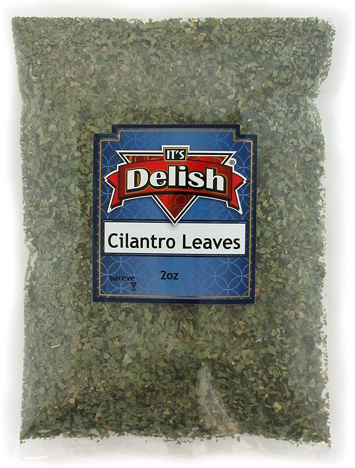 Dried Cilantro All Natural by Its Delish, 2 Oz Bag
